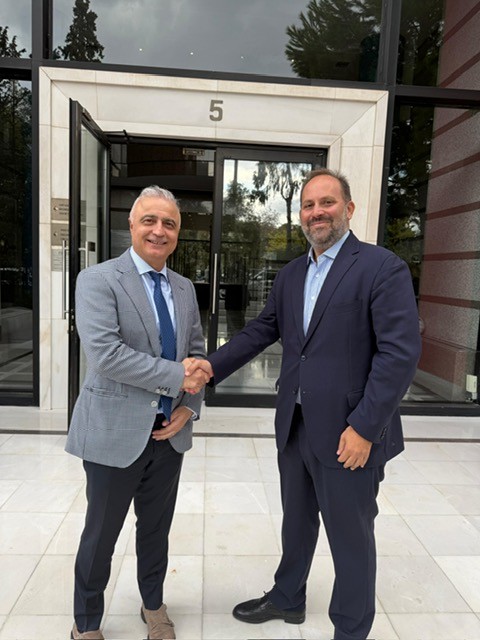 Επίσκεψη του Υφυπουργού Ανάπτυξης, Λάζαρου Τσαβδαρίδη, στον Οργανισμό Βιομηχανικής Ιδιοκτησίας (OBI)